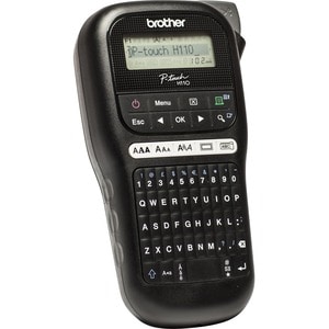 Brother P-touch PT-H110 Electronic Label Maker - Thermal Transfer - 20 mm/s Mono - 3 Fonts - 180 x 180 dpi - Tape, Label3.