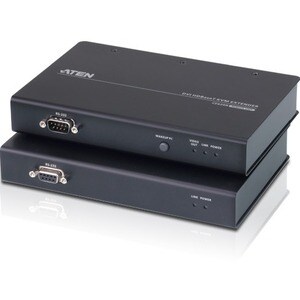 ATEN USB DVI HDBaseT 2.0 KVM Extender (1920 x 1200@100 m)-TAA Compliant - 1 Computer(s) - 1 Remote User(s) - 492.13 ft Ran