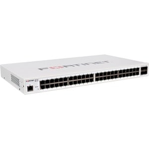 Fortinet FortiSwitch FS-248D Ethernet Switch - 48 Ports - Manageable - Gigabit Ethernet - 1000Base-T, 1000Base-LX, 1000Bas