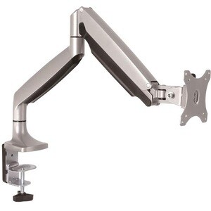 DESK MOUNT MONITOR ARM - SILVER FOR UP TO 32IN MONITOR