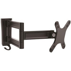 StarTech Wall Mount Monitor Arm, Dual Swivel, Supports 13" to 34" (33.1lb/15kg) Monitors, VESA Mount, TV Wall Mount, TV Mo