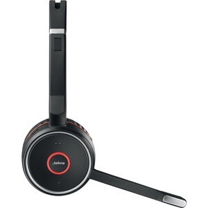 Jabra EVOLVE 75 MS Wireless Over-the-head Stereo Headset - Binaural - Circumaural - 3048 cm - Bluetooth - 20 Hz to 20 kHz 