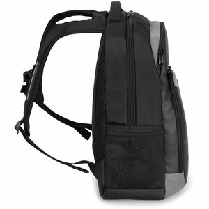 Targus Education TED011EU Carrying Case (Backpack) for 39.6 cm (15.6") Notebook - Black/Grey - Faux Leather Polyurethane, 