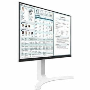 LG 27HJ712C-W 27" Class 4K UHD LCD Monitor - 16:9 - White - TAA Compliant - 27" Viewable - In-plane Switching (IPS) Techno
