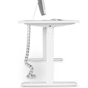 StarTech.com Spine Cable Management - Weighted Base Plate - Cord Cover - Cable Organizer - Cord Protector - Cable Raceway 