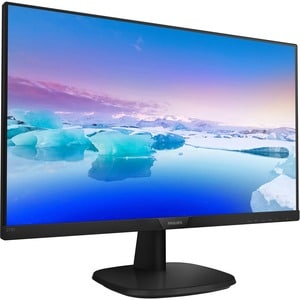 Philips V-line 243V7QJAB 23.8" Full HD WLED LCD Monitor - 16:9 - Textured Black - In-plane Switching (IPS) Technology - 19