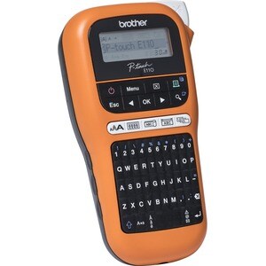 Brother P-touch PT-E110VP Elektronischer Etikettendrucker - Thermotransfer - 20 mm/s Mono - 1 Schriftarten - 3 Schriftgröß