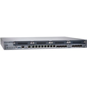 Juniper SRX345 Router - 8 Ports - Management Port - 12.0 - Gigabit Ethernet - 1U - Rack-mountable - 1 Year