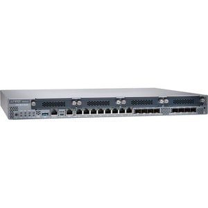 Juniper SRX340 Router - 8 Ports - Management Port - 8 - Gigabit Ethernet - 1U - Rack-mountable - 1 Year