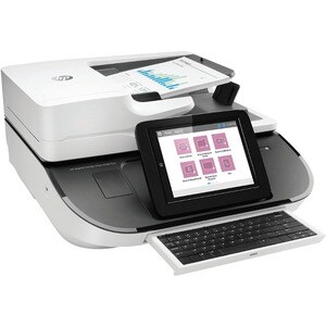 HP Digital Sender Flow 8500 fn2 Sheetfed Scanner - 600 dpi Optical - 24-bit Color - 8-bit Grayscale - 100 ppm (Mono) - 100