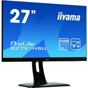 Moniteur de jeu LCD iiyama ProLite B2791HSU-B1 68,6 cm (27") Full HD - 16:9 - Noir - 685,80 mm Class - Résolution 1920 x 1
