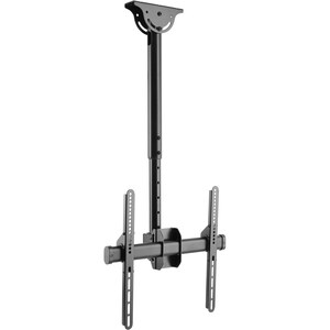 Neomounts Neomounts Pro NM-C440BLACK Ceiling Mount for Flat Panel Display - Black - 1 Display(s) Supported - 152.4 cm (60"