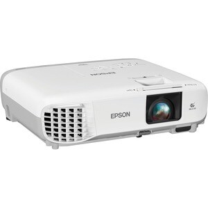 Epson PowerLite W39 LCD Projector - 16:10 - 1280 x 800 - Front, Rear, Ceiling - 6000 Hour Normal Mode - 12000 Hour Economy