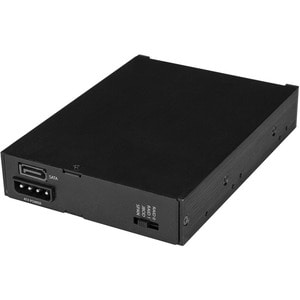 StarTech.com Dual-Bay 2.5in SATA SSD / HDD Rack for 3.5in Front Bay - Trayless SATA Backplane - RAID - SATA/600 - Serial A