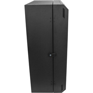StarTech 8U 19" Vertical Wall Mount Server Rack Cabinet Enclosure - Low Profile (15") - 30" Deep Locking w/2U for Network 