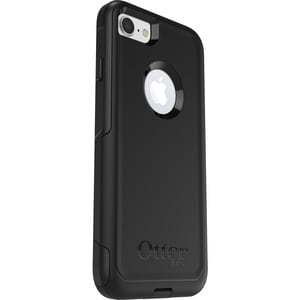 OtterBox Commuter Case for Apple iPhone 6, iPhone 6s, iPhone 7, iPhone 8 Smartphone - Black - 1 - Damage Resistant, Shock 