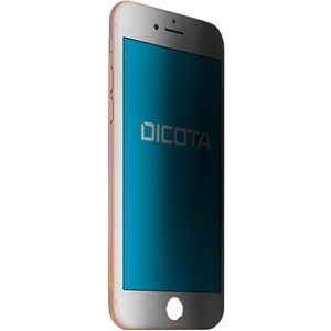 Dicota Secret Silicone, Polyethylene Terephthalate (PET) Privacy Screen Filter - Transparent, Black - For 11.9 cm (4.7") L