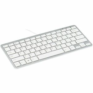 R-Go Keyboard - Cable Connectivity - USB Interface - English (UK) - QWERTY Layout - White - Windows, Linux