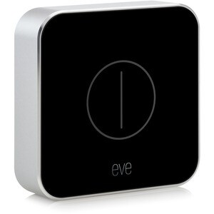 Eve Button Connected Home Remote - Button Switch - Light Control, Lamp - Siri, Apple HomeKit Supported - 3 V DC - Black