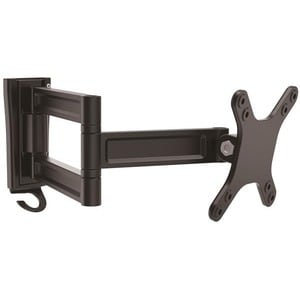 StarTech.com Wall Mount Monitor Arm, Dual Swivel, Supports 13'' to 34" (33.1lb/15kg) Monitors, VESA Mount, TV Wall Mount, 