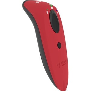 Socket Mobile SocketScan S700 Handheld Barcode Scanner - Wireless Connectivity - Red - 1D - Imager - Bluetooth