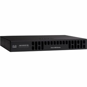 Cisco 4000 ISR 4221 Router - 2 Ports - 2 WAN Port(s) - 2.0 SFP (mini-GBIC) Slots, Network Interface Module (NIM) Slots - 8