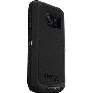 OtterBox Defender Rugged Carrying Case (Holster) Samsung Galaxy S7 Smartphone - Black - Dirt Resistant, Bump Resistant, Sc