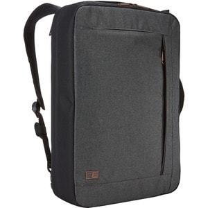 Case Logic Era ERACV-116 Carrying Case (Backpack) for 10.5" to 15.6" Notebook, Tablet - Obsidian - Polyester Body - Should