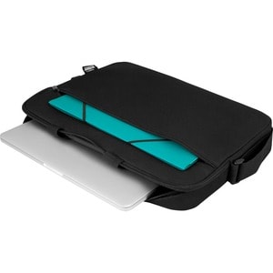 Urban Factory Nylee Carrying Case for 43.9 cm (17.3") Notebook - Black - Shock Absorbing, Water Resistant - 210D Polyester