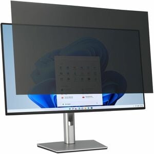 Kensington 3H Polyethylene Terephthalate (PET) Anti-glare Privacy Screen Filter - For 60.5 cm (23.8") Widescreen LCD Monit
