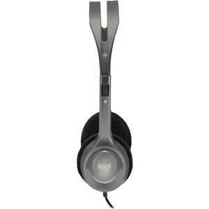 Logitech H111 Wired Over-the-head Stereo Headset - Black - Binaural - Supra-aural - 32 Ohm - 20 Hz to 20 kHz - 179.8 cm Ca