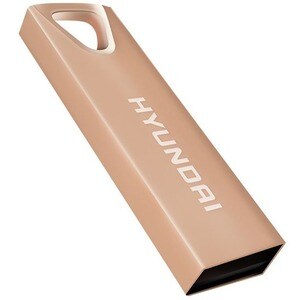 Hyundai Bravo Deluxe 16GB High Speed Fast USB 2.0 Flash Memory Drive Thumb Drive Metal, Rose Gold - Durable, lightweight U