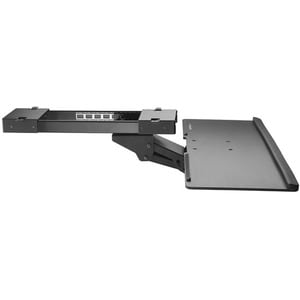 StarTech.com Under Desk Keyboard Tray - Adjustable - Keyboard Drawer - Computer Keyboard Stand - Keyboard Shelf 26.4in W -