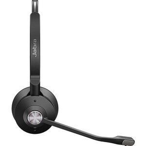 Jabra Engage 65 Stereo Wireless Over-the-head Stereo Headset - Binaural - 15000 cm - DECT - 40 Hz to 16 kHz - Electret, Co
