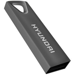 Hyundai Bravo Deluxe 32GB High Speed Fast USB 2.0 Flash Memory Drive Thumb Drive Metal, Space Grey - Durable, lightweight 