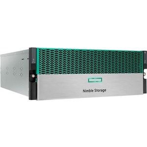 Nimble Storage AF20Q 24 x Total Bays SAN Storage System - 4U Rack-mountable - RAID Supported - 4 x RJ-45 - 10 Gigabit Ethe