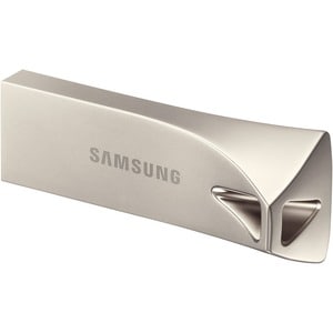Samsung USB 3.1 Flash Drive BAR Plus 64GB Champagne Silver - 64 GB - USB 3.1 - Champagne Silver - 5 Year Warranty