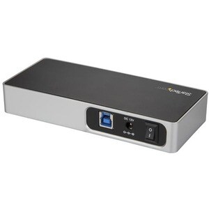 StarTech.com USB Hub - USB Type B - Desktop - Black, Silver - UASP Support - 7 Total USB Port(s) - 5 USB 3.0 Port(s) - PC,