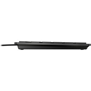 Clavier CHERRY KC 6000 SLIM - Câble Connectivité - USB Interface - Français - Noir - SX Pavé Numérique - 105 Touche(s) - M