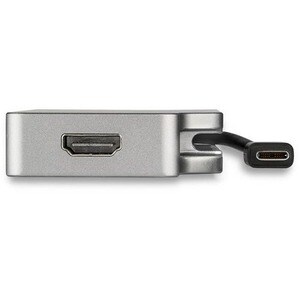 StarTech.com USB C Multiport Video Adapter 4K/1080p - USB Type C to HDMI, VGA, DVI or Mini DisplayPort Monitor Adapter - S