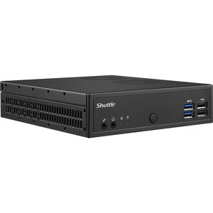 Shuttle XPC slim DH02U5 Desktop Computer - Intel Core i5 7th Gen i5-7200U - 8 GB - 120 GB SSD - Slim PC - Black - Windows 