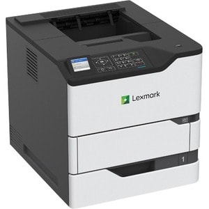 Lexmark MS725dvn Desktop Laser Printer - Monochrome - 55 ppm Mono - 1200 x 1200 dpi Print - Automatic Duplex Print - 650 S