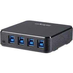 StarTech.com 4X4 USB 3.0 Peripheral Sharing Switch - USB Switch for Mac / Windows / Linux - 4 Port USB 3.0 Switch - USB A/