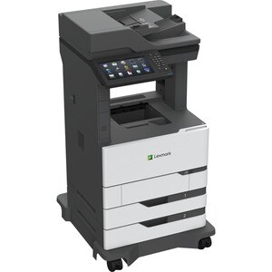 Lexmark MX822ade Laser Multifunction Printer - Monochrome - Copier/Fax/Printer/Scanner - 52 ppm Mono Print - 1200 x 1200 d