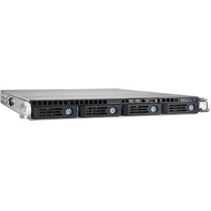 Advantech HPC-7140 1U 4 Bays Server Chassis (w/400W RPS) - Rack-mountable - 1U - 5 x Bay - 2 x 400 W - Micro ATX, ATX Moth