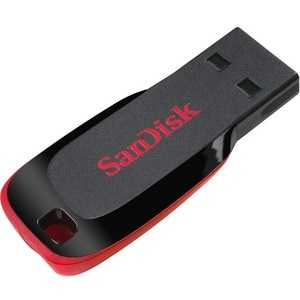 SanDisk Cruzer Blade USB Flash Drive 128GB - 128 GB - USB 2.0 - 2 Year Warranty