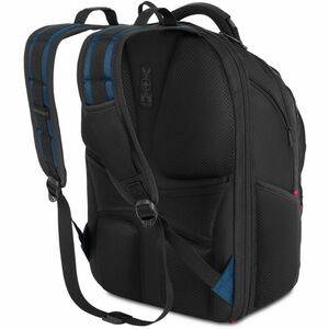 Wenger IBEX 27316060 Carrying Case (Backpack) for 17" Notebook - Blue, Gray, Black - Shock Absorbing Shoulder Strap, Drop 