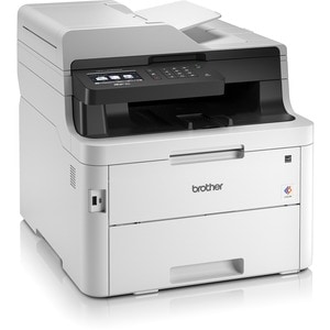 Brother MFC-L3750CDW Wireless LED Multifunction Printer - Colour - Copier/Fax/Printer/Scanner - 24 ppm Mono/24 ppm Color P