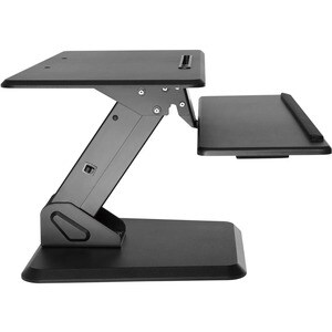 Amer Mounts Height Adjustable Multipurpose Desktop Riser - 17 kg Load Capacity - 50.5 cm Height x 80 cm Width x 80.5 cm De