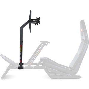 Next Level Racing Simulator Cockpit Mount for Monitor - Matte Black - Adjustable Height - 3 Display(s) Supported - 165.1 c